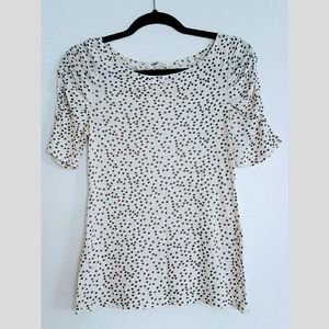 Old Navy Women's Shirt w/  Polka Dots